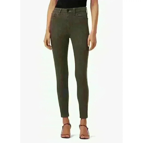NEW! Joe's Jeans Women's 25 Coated High Rise Skinny Ankle Jeans MSRP $198 - Picture 1 of 6